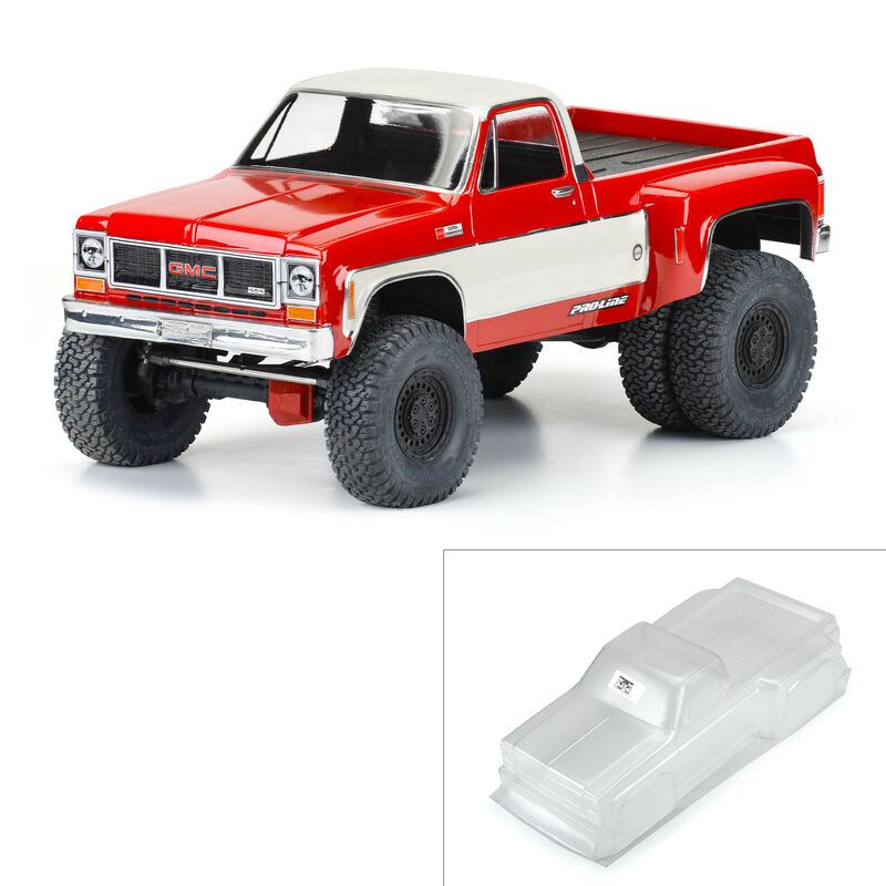 Proline 1/10 1973 GMC Sierra 3500 Clear Body 313mm Wheelbase
